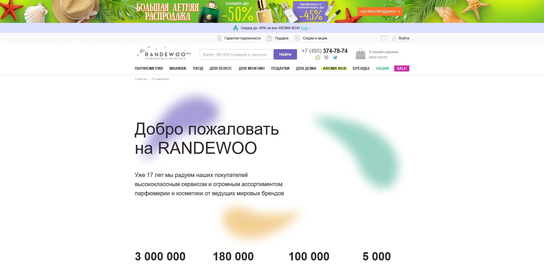 акции Randewoo